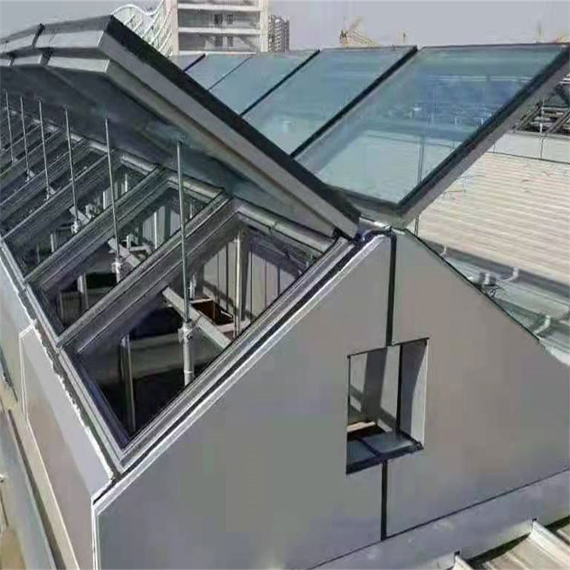 海南省定B型圆拱侧开型采光排烟天窗厂家现货