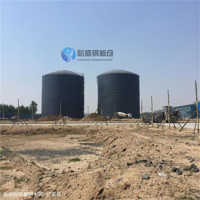 矿渣微粉钢板仓价格-生产厂家