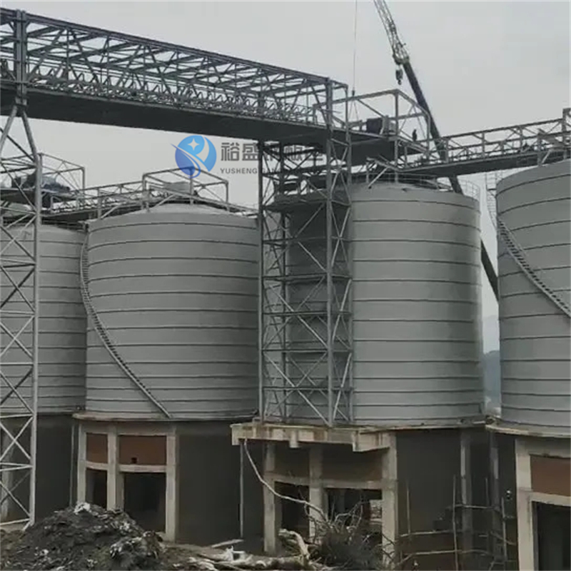 优选：玉米豆类装配式粮仓钢板仓生产厂家