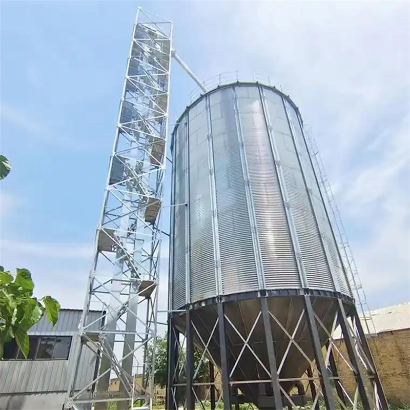 可定制的500吨装配式粮仓存储仓本地厂家