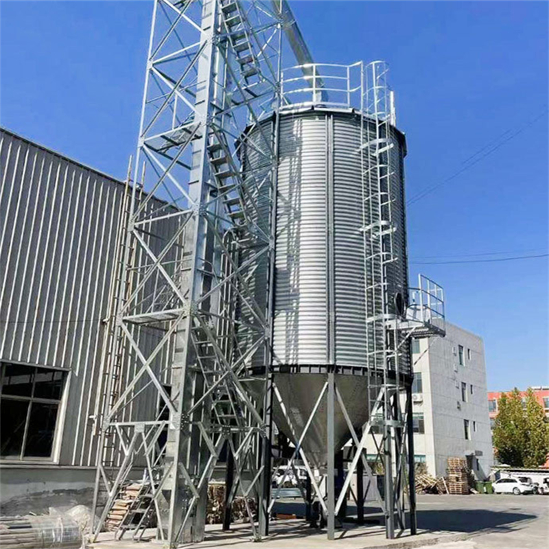 生产800吨玉米钢板仓的基地