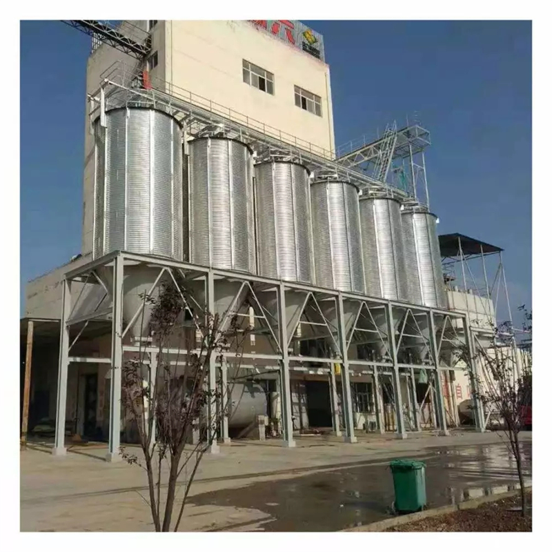 粮食存储设备来厂实地考察好产品不怕比