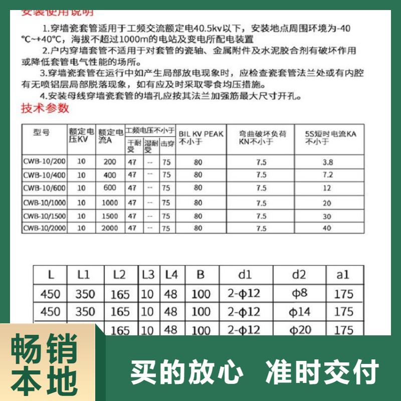 【穿墙套管】CWWL-35/1600A-4卓越品质正品保障