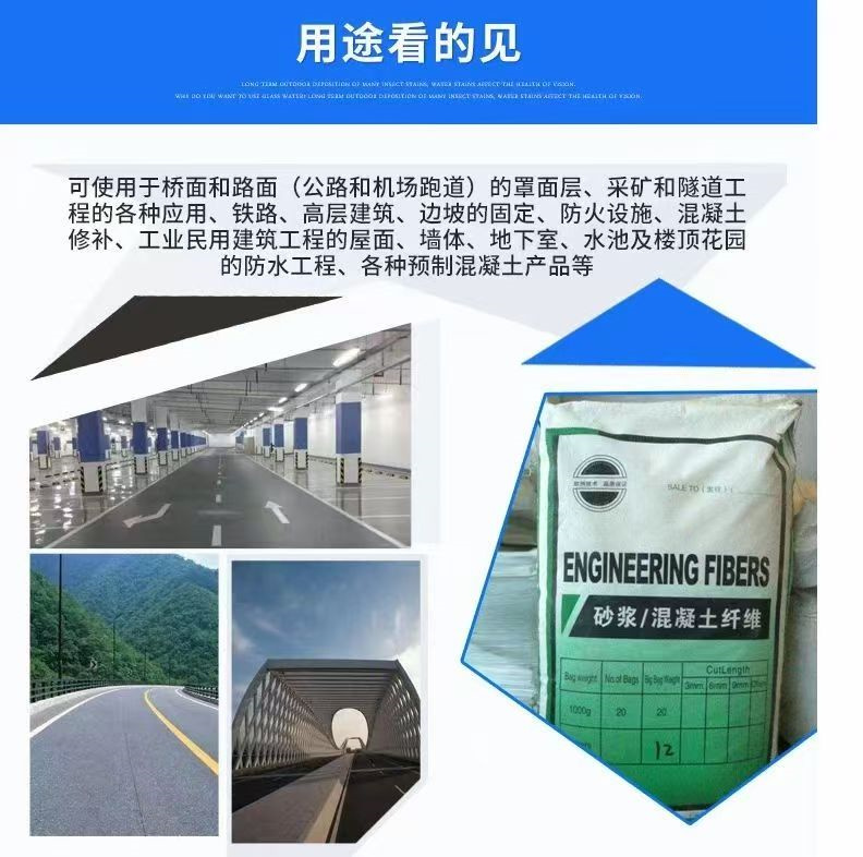 螺旋形聚乙烯醇抗裂纤维批发零售