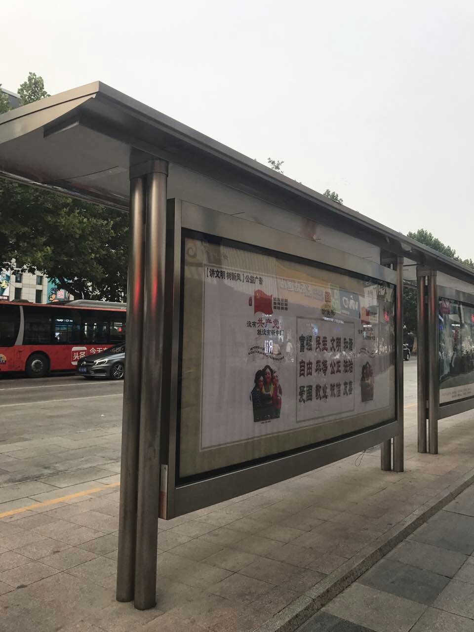 公交站台景观小品雕塑真正的源头厂家