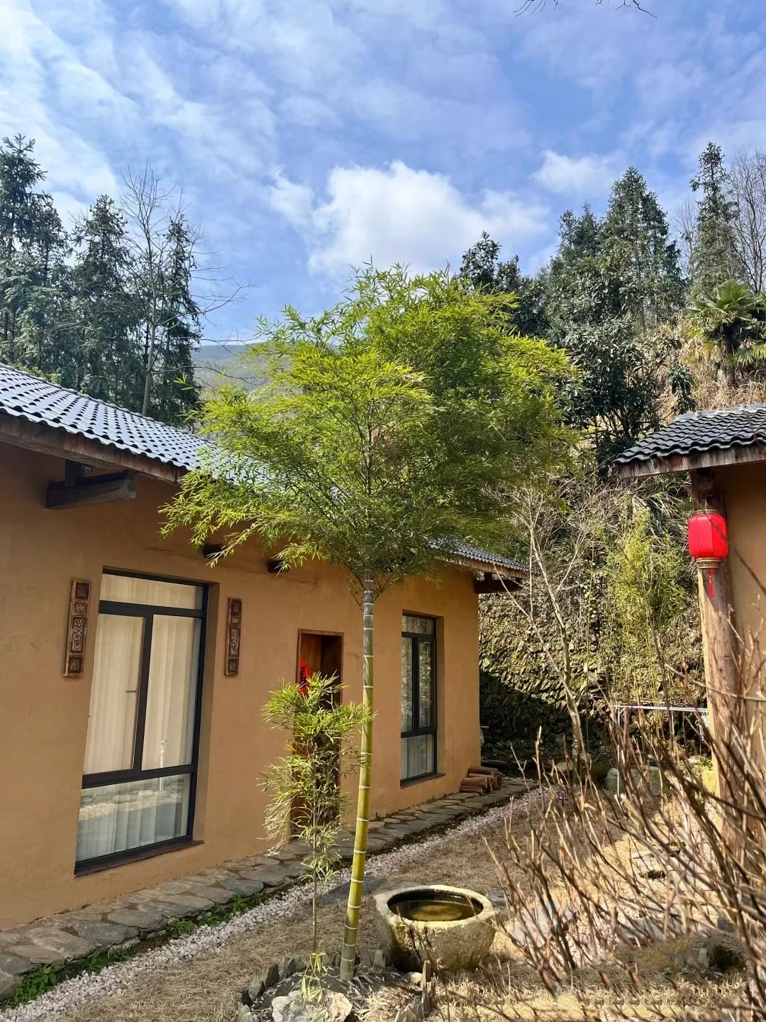 夯土艺术漆价格#仿夯土稻草漆#艺术涂料厂家#农家小院改造全新升级品质保障