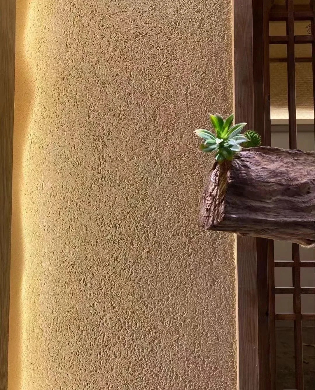 稻草夯土漆多少钱#夯土墙面漆#仿泥巴墙涂料#稻草漆厂家