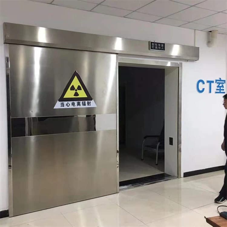 CT室铅门合格才发货