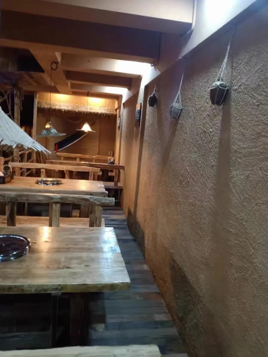 稻壳漆，仿泥巴稻草漆，美丽乡村建设，稻秸秆漆源头厂家