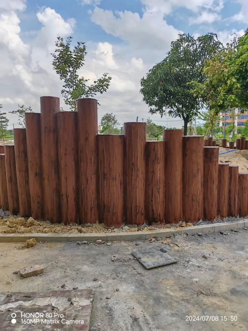 园林建筑木纹漆，内外墙木纹漆，艺术涂料源头批发