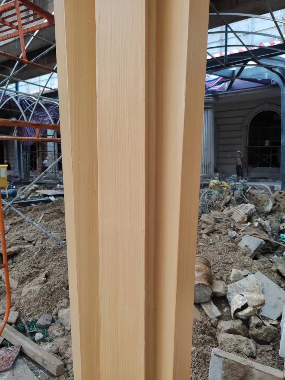 仿古园林建筑木纹漆厂家批发
