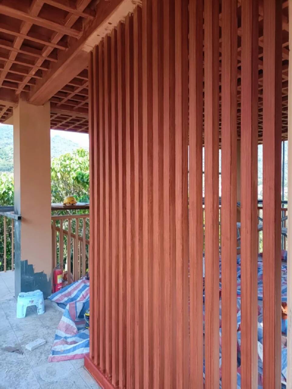 廊架长廊木纹漆多少钱一公斤