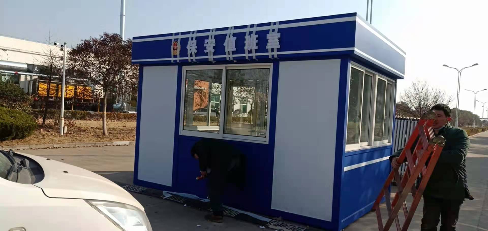 岗亭门卫室来图定制