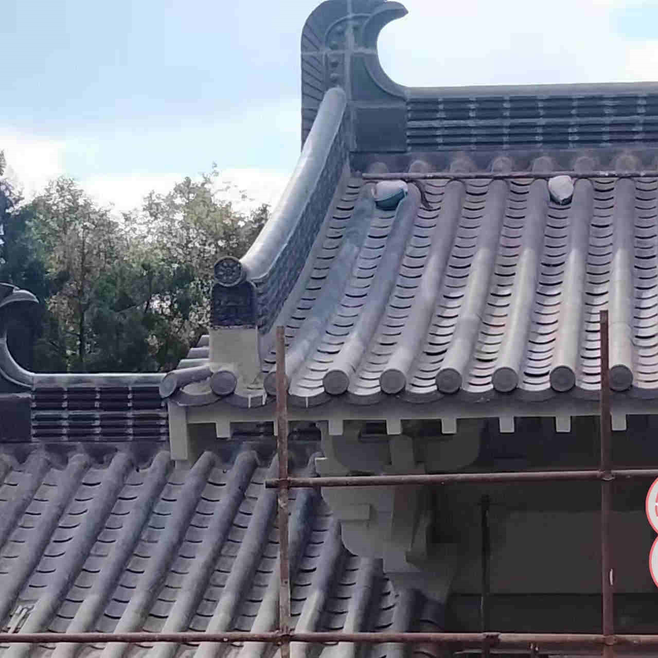 仿古园林筒瓦 高温琉璃瓦价格-生产厂家