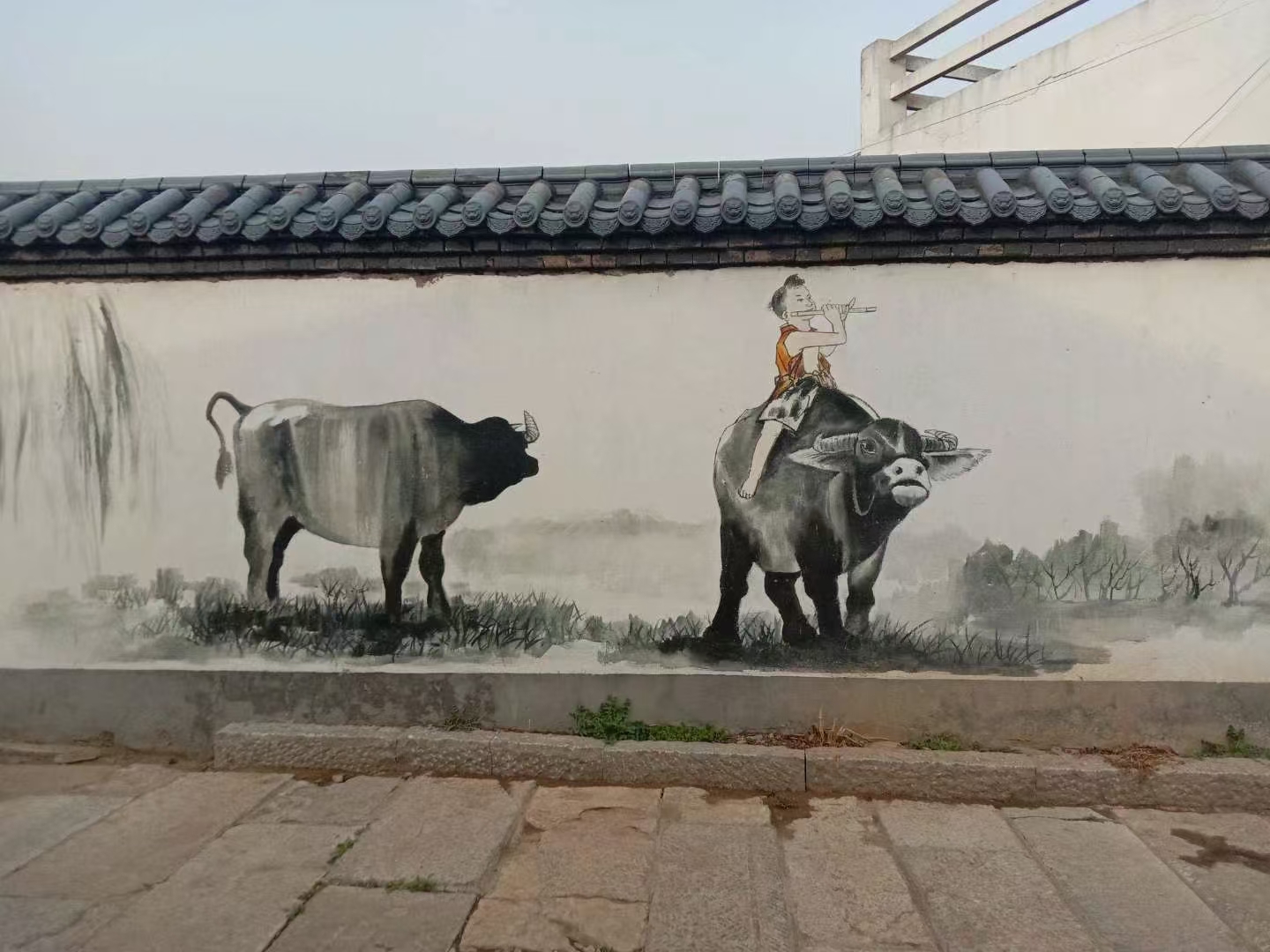 三沙市美丽乡村彩绘手绘墙绘公司