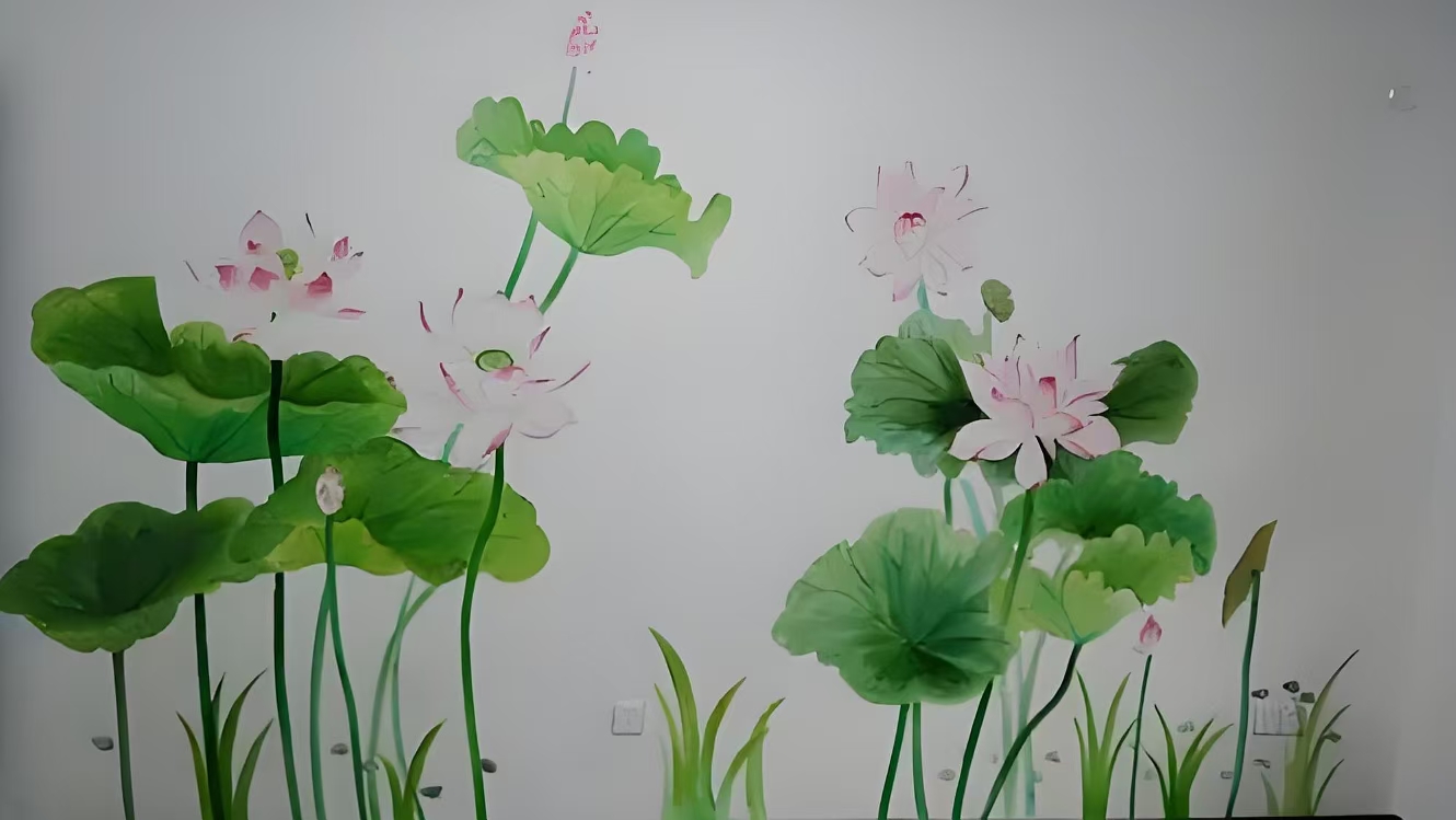 文化墙彩绘手绘墙绘画工作室