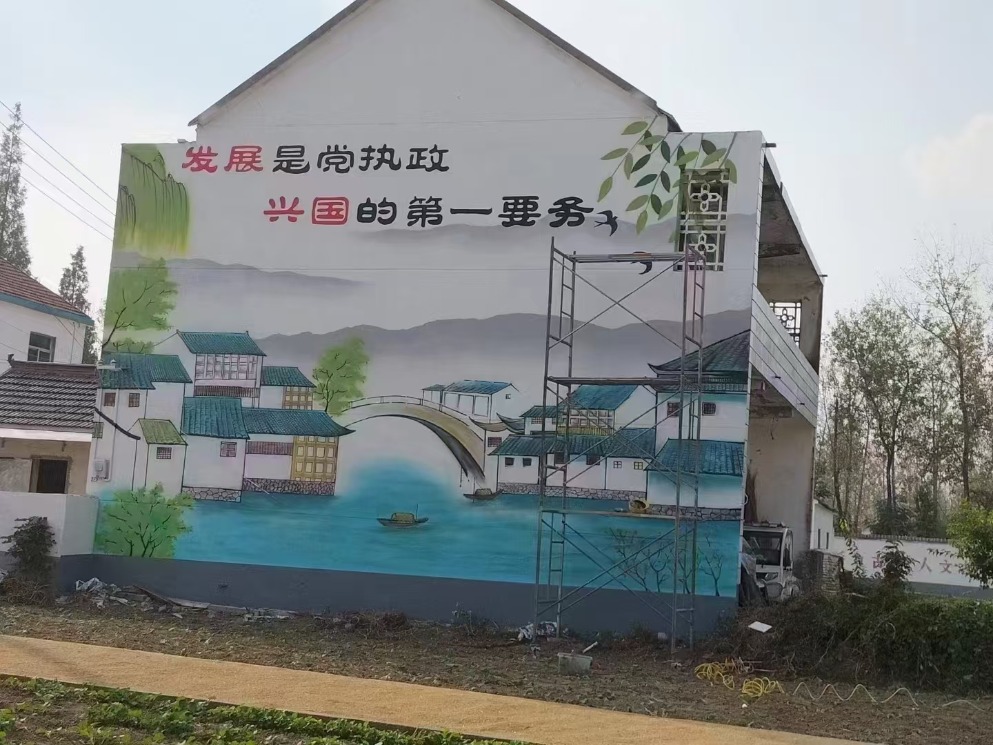 外墙彩绘手绘墙绘画涂鸦公司