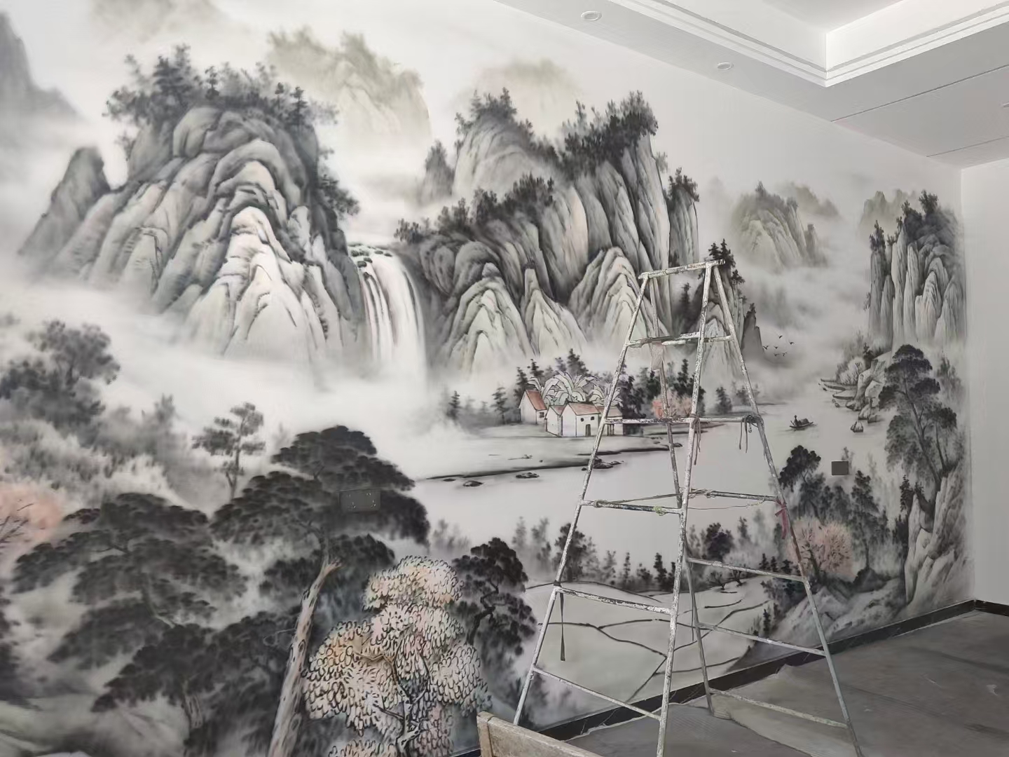 外墙彩绘手绘墙绘画涂鸦团队