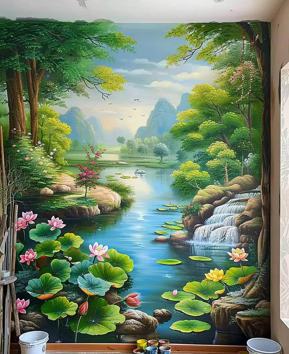 壁画彩绘手绘涂鸦绘画公司