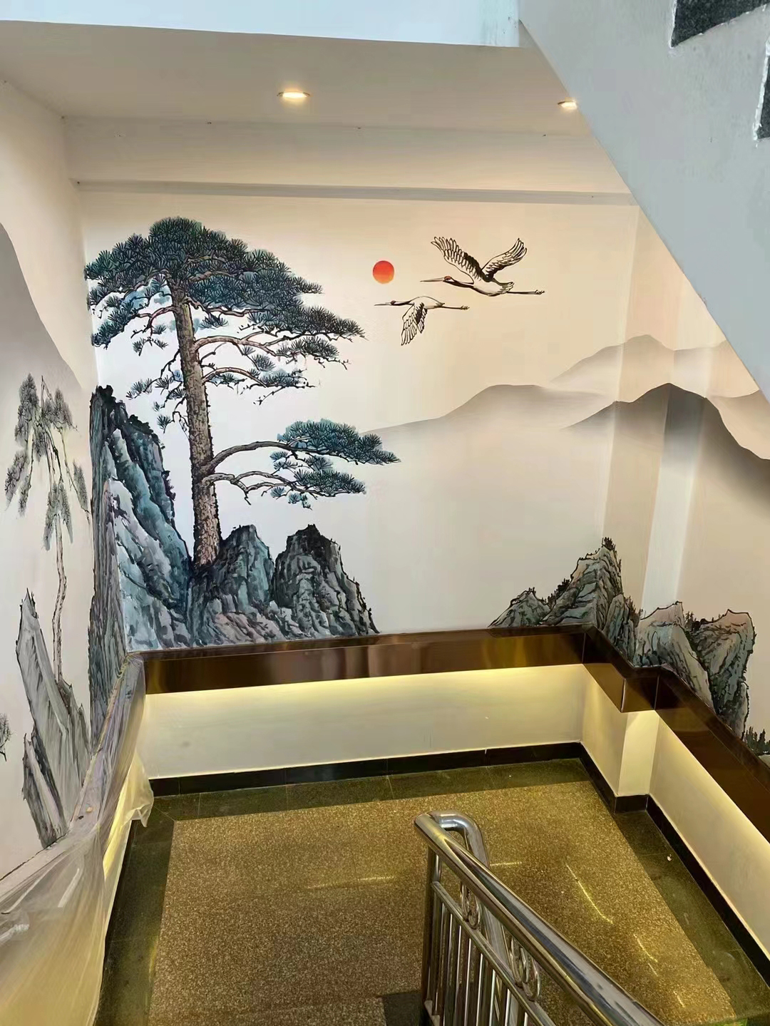 外墙彩绘手绘墙绘画涂鸦公司