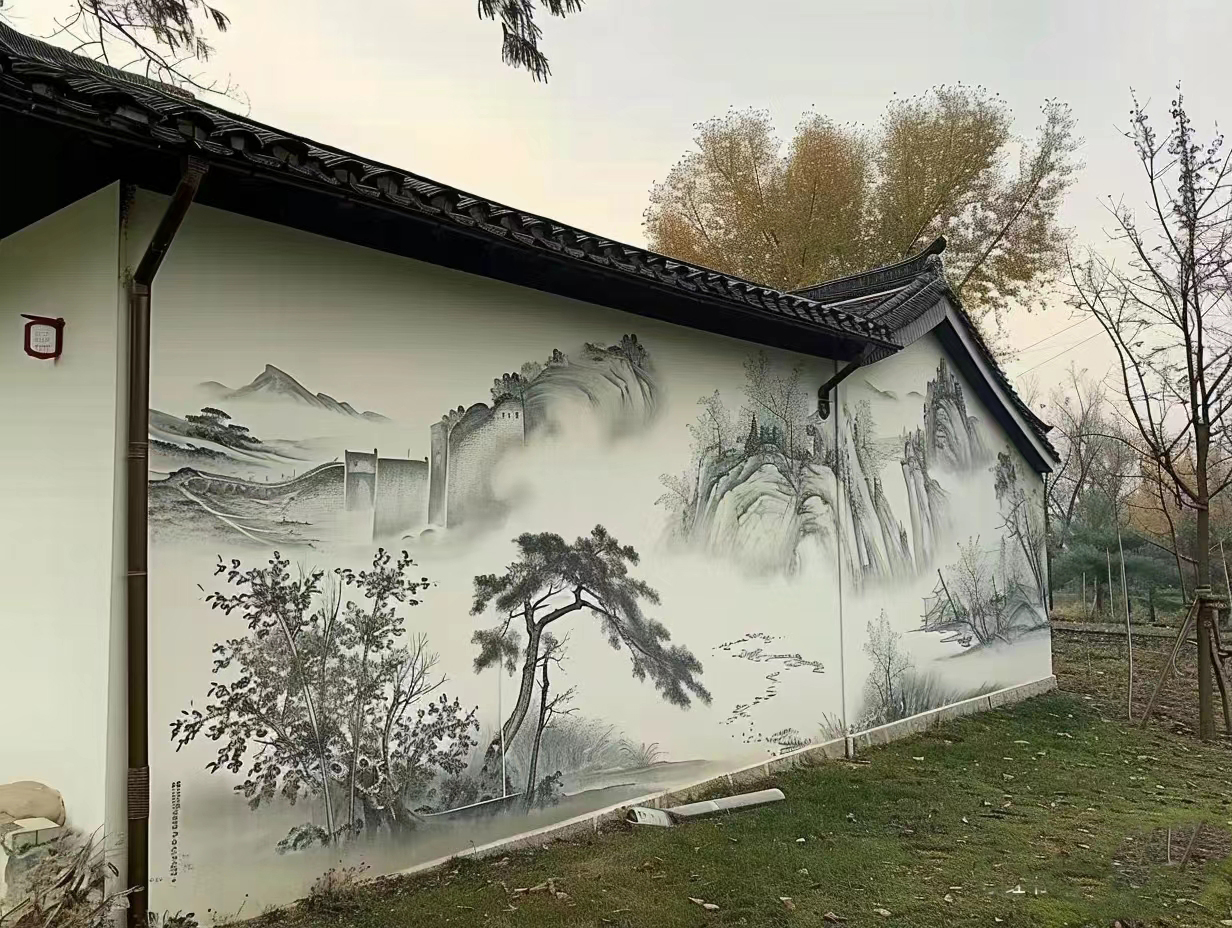 墙面彩绘墙体手绘壁画师团队