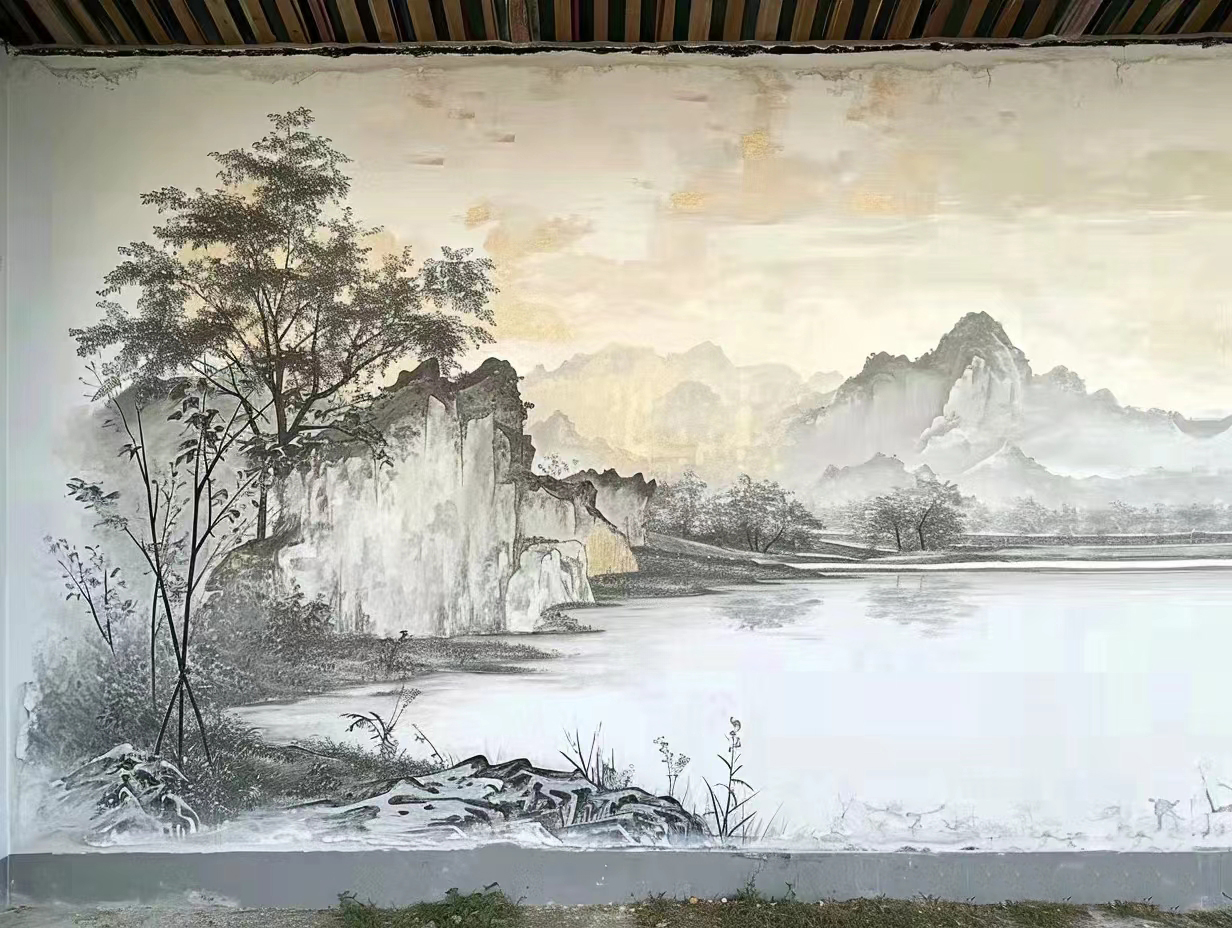 墙绘壁画墙体彩绘涂鸦公司
