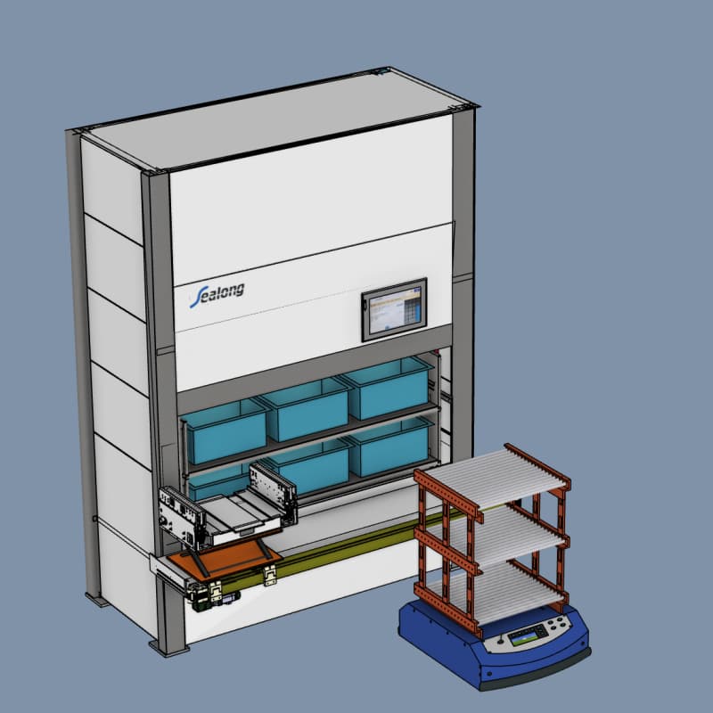 东莞大型卧式缓存立体柜型号全星龙牌