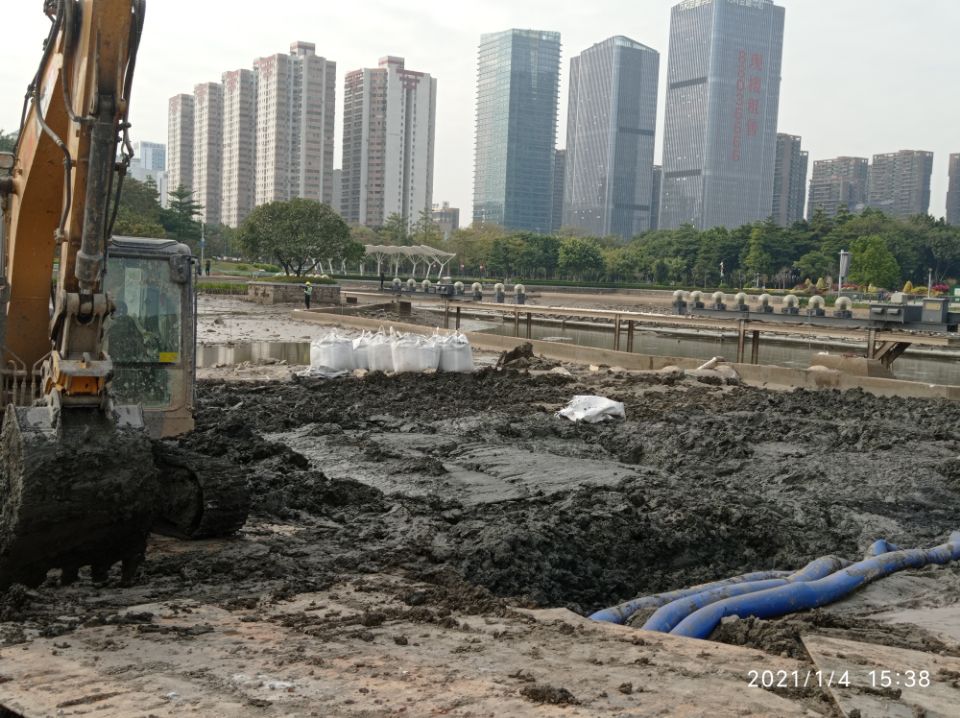 淤泥原位固化处理固化土泥浆固化剂图片